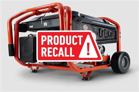 kings generator recall|IMPORTANT SAFETY RECALL (UPDATE) .